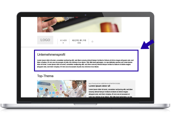 Unternehmenstext