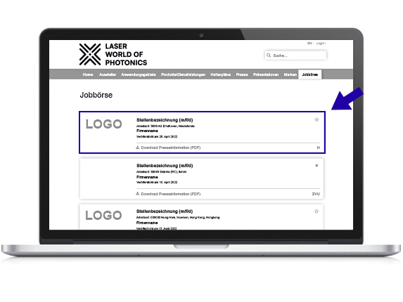 LASER, Abb, Media, Services, Stellenangebot